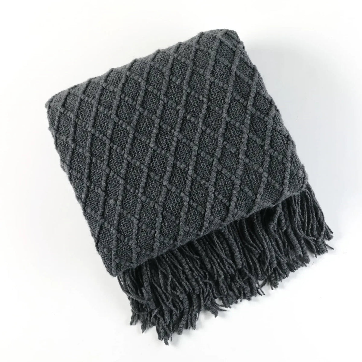 Nordic Style Chunky Knitted Blanket