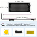 Flexible RGB LED Message Sign, USB-Powered Display — product view 11