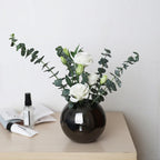 Round Stainless Steel Decorative Vase