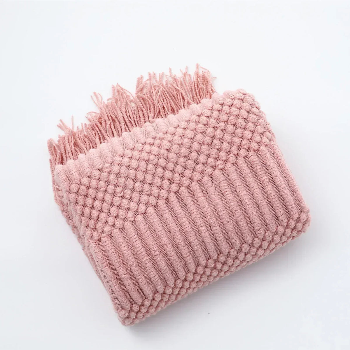 Nordic Style Chunky Knitted Blanket