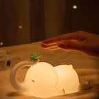 Rechargeable Silicone Elephant LED Night Light
