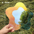 Prism Edge Acrylic Decorative Mirror