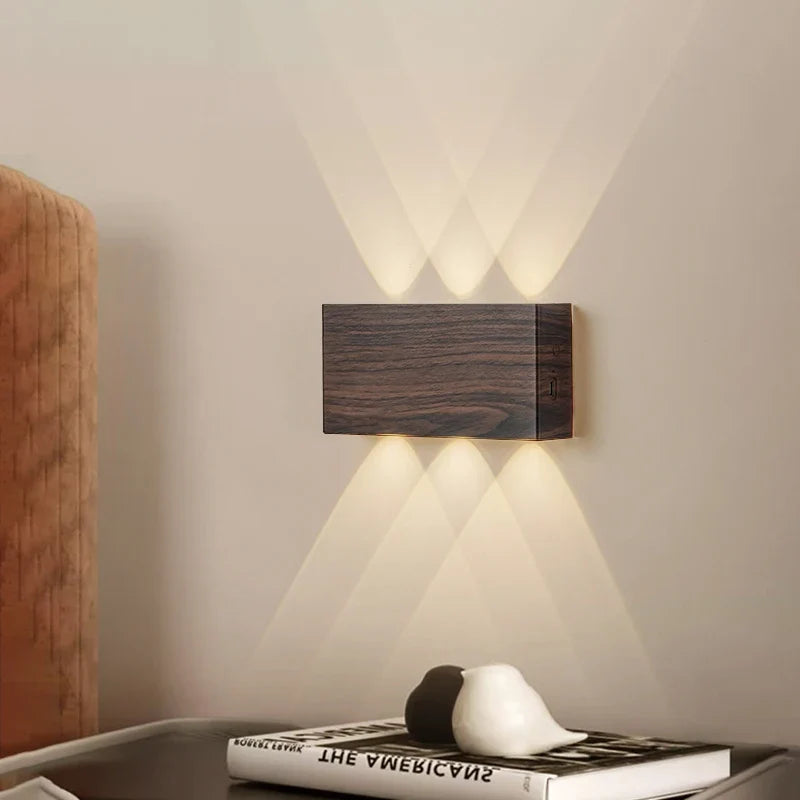Rechargeable LED Wall Lamp, USB-C Touch Light with 3 Modes - product view 1