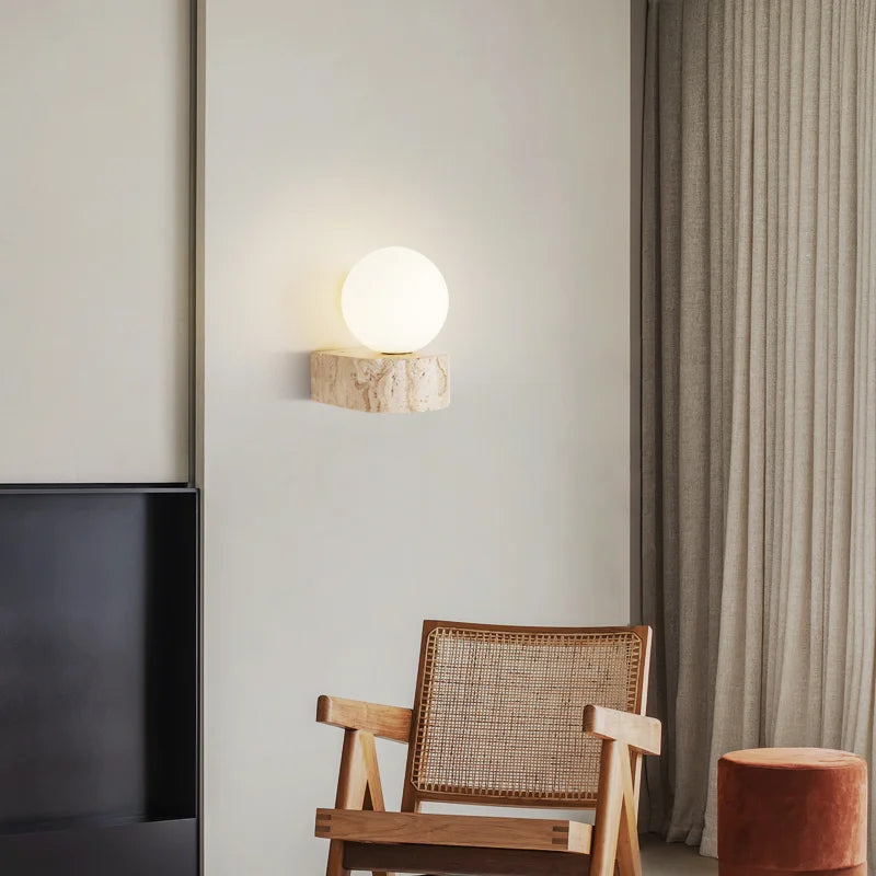 Stone Wall Lamp