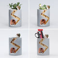 Woodland Animal Detail Resin Planter