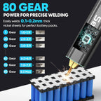 Portable Battery Spot Welder, 5.0Ah with 80 Settings — product view 4