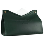 Faux Leather Tissue Box Cover
