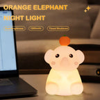 Rechargeable Silicone Elephant LED Night Light