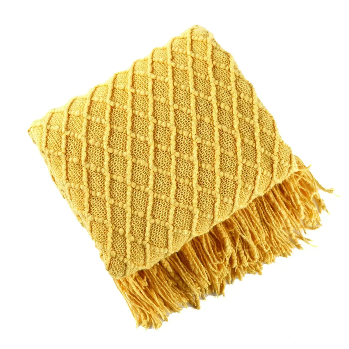 Nordic Style Chunky Knitted Blanket