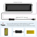 Flexible RGB LED Message Sign, USB-Powered Display — product view 1