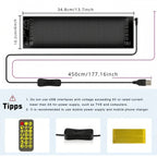 Flexible RGB LED Message Sign, USB-Powered Display — product view 1