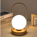 Rechargeable LED Table Lamp, USB Dimmable 3-Colour Lighting — product view 1