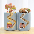 Woodland Animal Detail Resin Planter