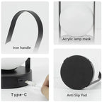 Rechargeable LED Table Lamp, USB Dimmable 3-Colour Lighting — product view 4
