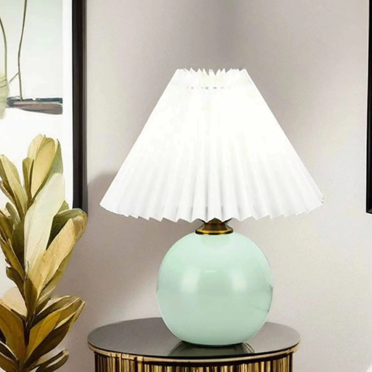 Foldable Pleated LED Table Lamp, USB-Powered Ambient Lighting — product view 7