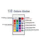 E27 RGB LED Light Bulb with Remote, 16 Colours — product view 4