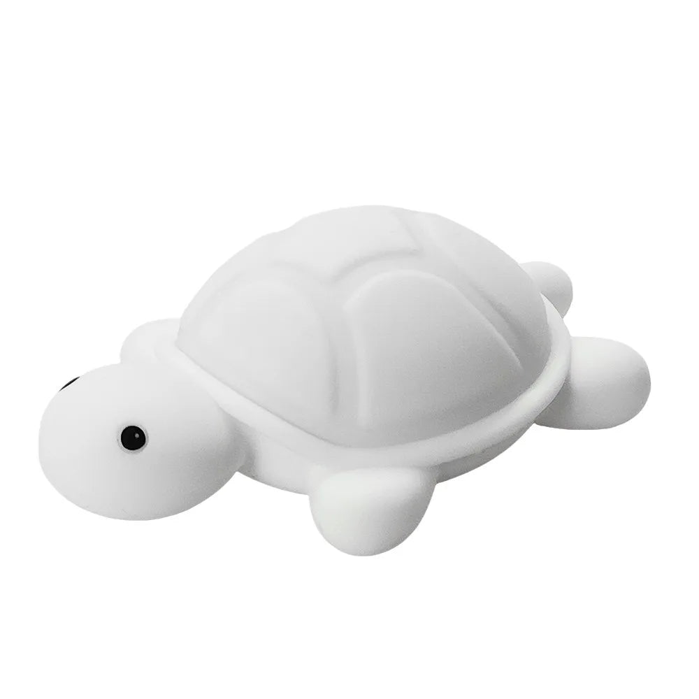 USB Rechargeable Silicone Turtle Night Light