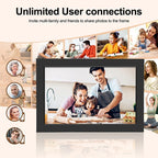 WiFi Digital Photo Frame IPS HD Touch Screen, 32GB