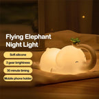 Rechargeable Silicone Elephant LED Night Light