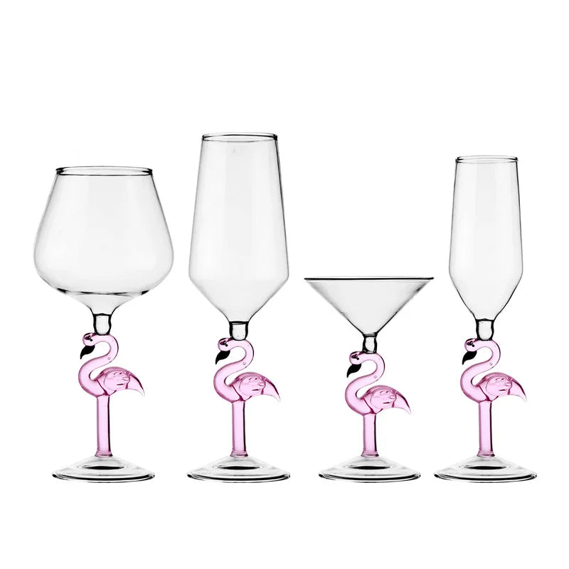 Flamingo Stem Glassware