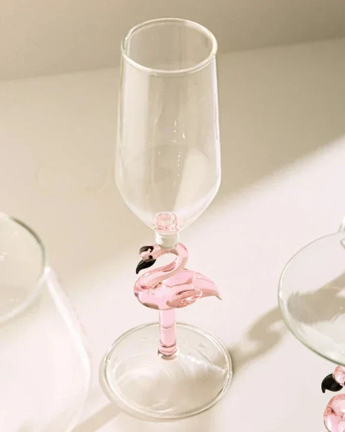 Flamingo Stem Glassware