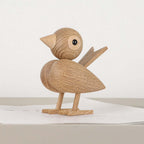 Wooden Bird Decorative Ornament