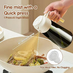 Oil Dispenser Bottle Glass Olive Oil Sprayer Cooking