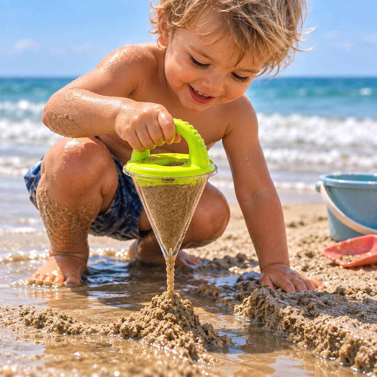 Sand Funnel Toy Creative Educational Pouring Play