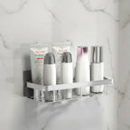 Adhesive Bathroom Shelf, Drill-Free Shower Storage Organiser — product view 13
