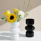 Coloured Glass Decorative Flower Vase