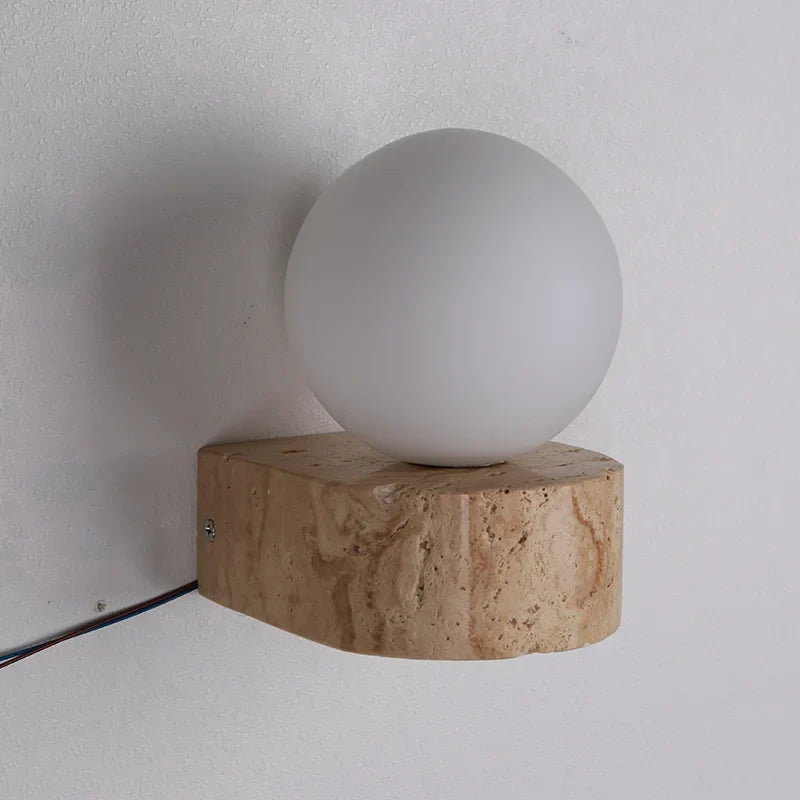 Stone Wall Lamp