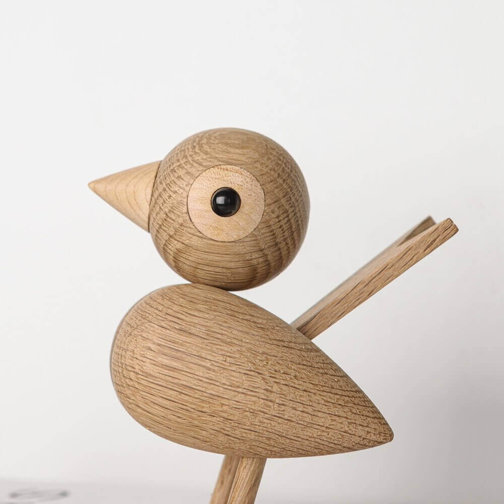Wooden Bird Decorative Ornament