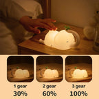 Rechargeable Silicone Elephant LED Night Light