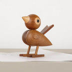 Wooden Bird Decorative Ornament