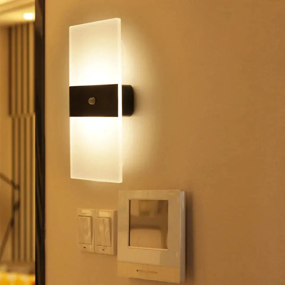 USB Rechargeable Panel Wall Light