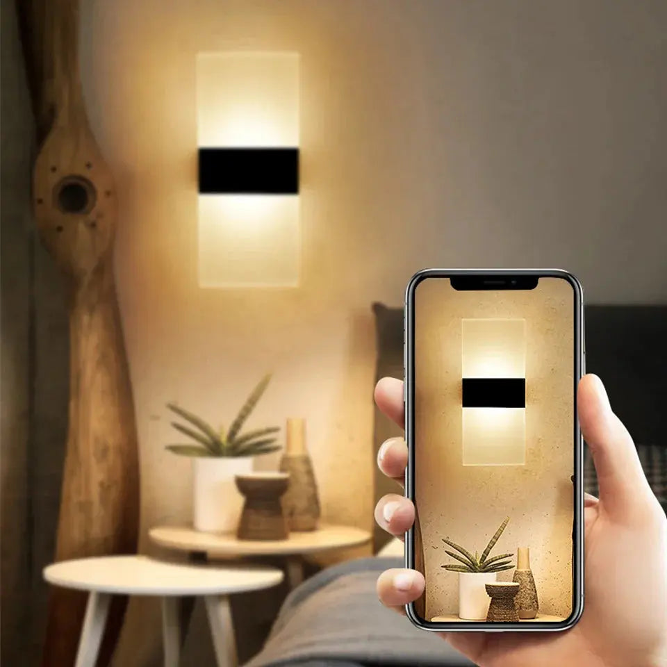 USB Rechargeable Panel Wall Light