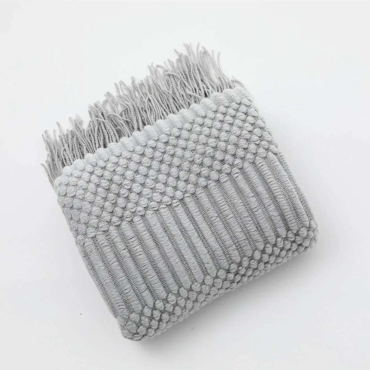 Nordic Style Chunky Knitted Blanket