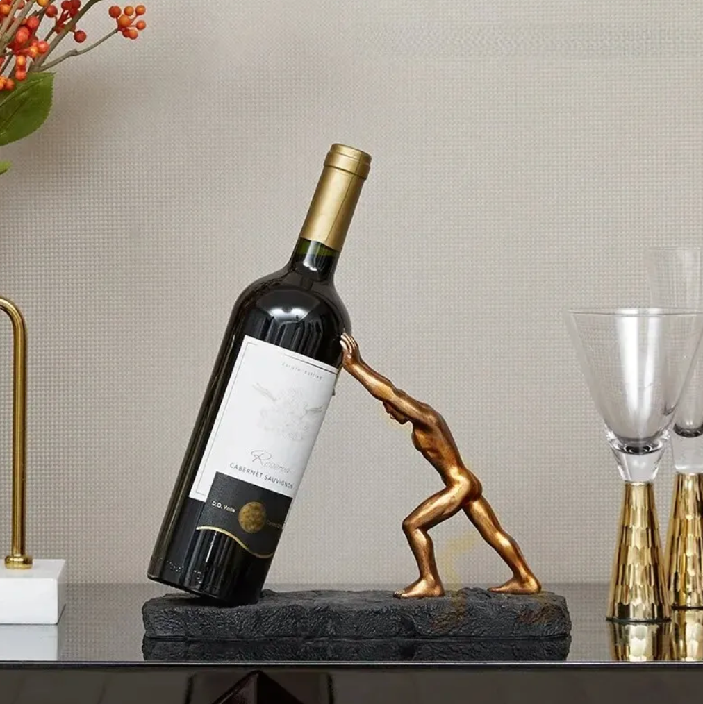 Decorative Figure Wine Bottle Holder