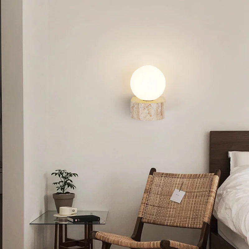 Stone Wall Lamp