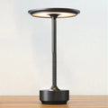USB-C Rechargeable Table Lamp, Dimmable Aluminium LED Light - Grey