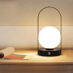 Rechargeable LED Table Lamp, USB Dimmable 3-Colour Lighting — product view 8