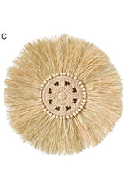 Seagrass Sunburst Decorative Mirror
