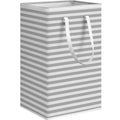 75L Waterproof Laundry Basket Foldable Fabric Clothes Hamper with Handles