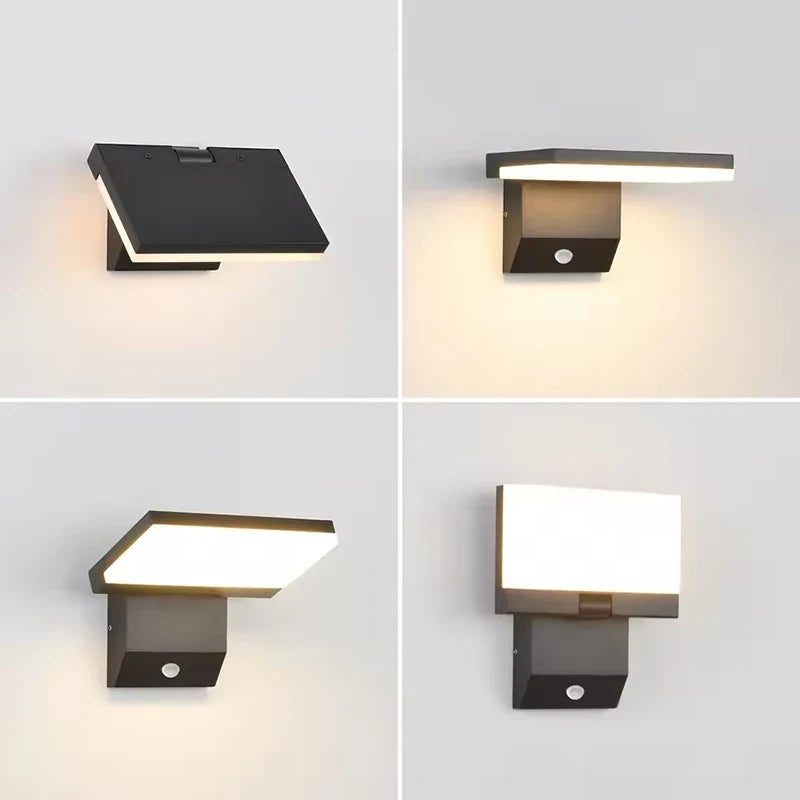 Outdoor LED Wall Light, IP65, Motion Sensor Option