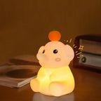 Rechargeable Silicone Elephant LED Night Light
