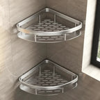 Adhesive Bathroom Shelf, Drill-Free Shower Storage Organiser — product view 10