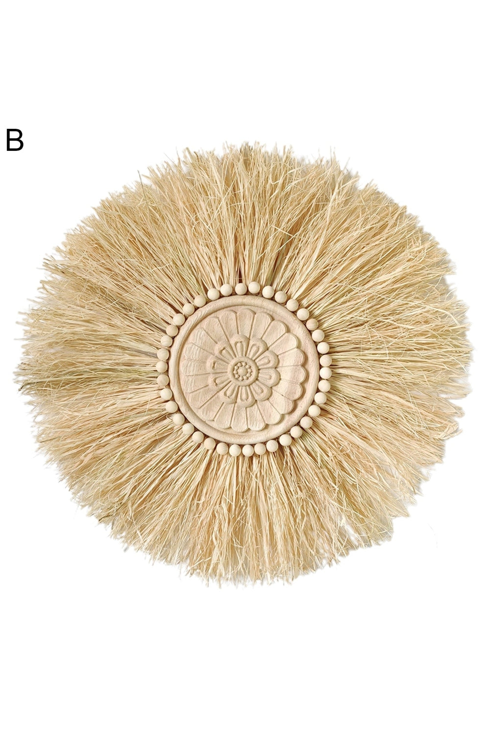 Seagrass Sunburst Decorative Mirror