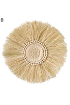 Seagrass Sunburst Decorative Mirror