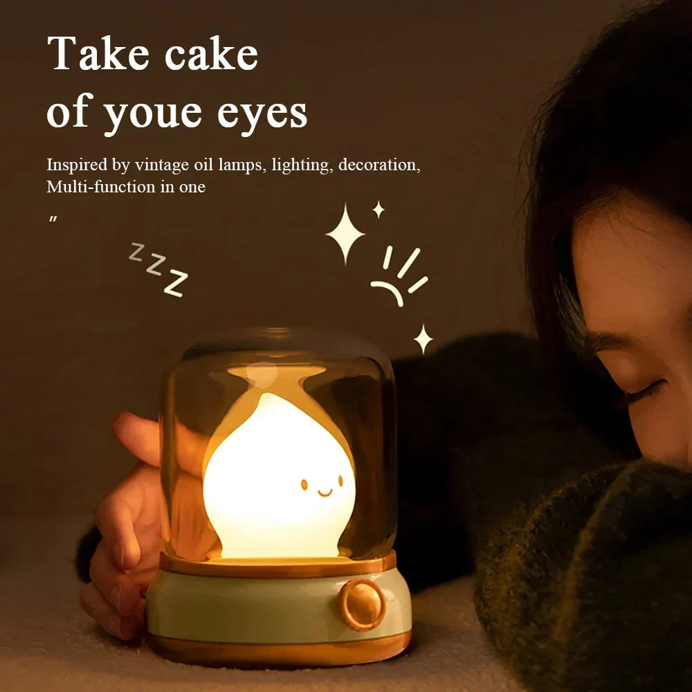 Rechargeable Flameless LED Lantern Night Light