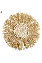 Seagrass Sunburst Decorative Mirror